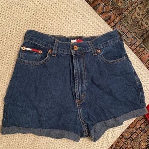 Tommy jean shorts size 27